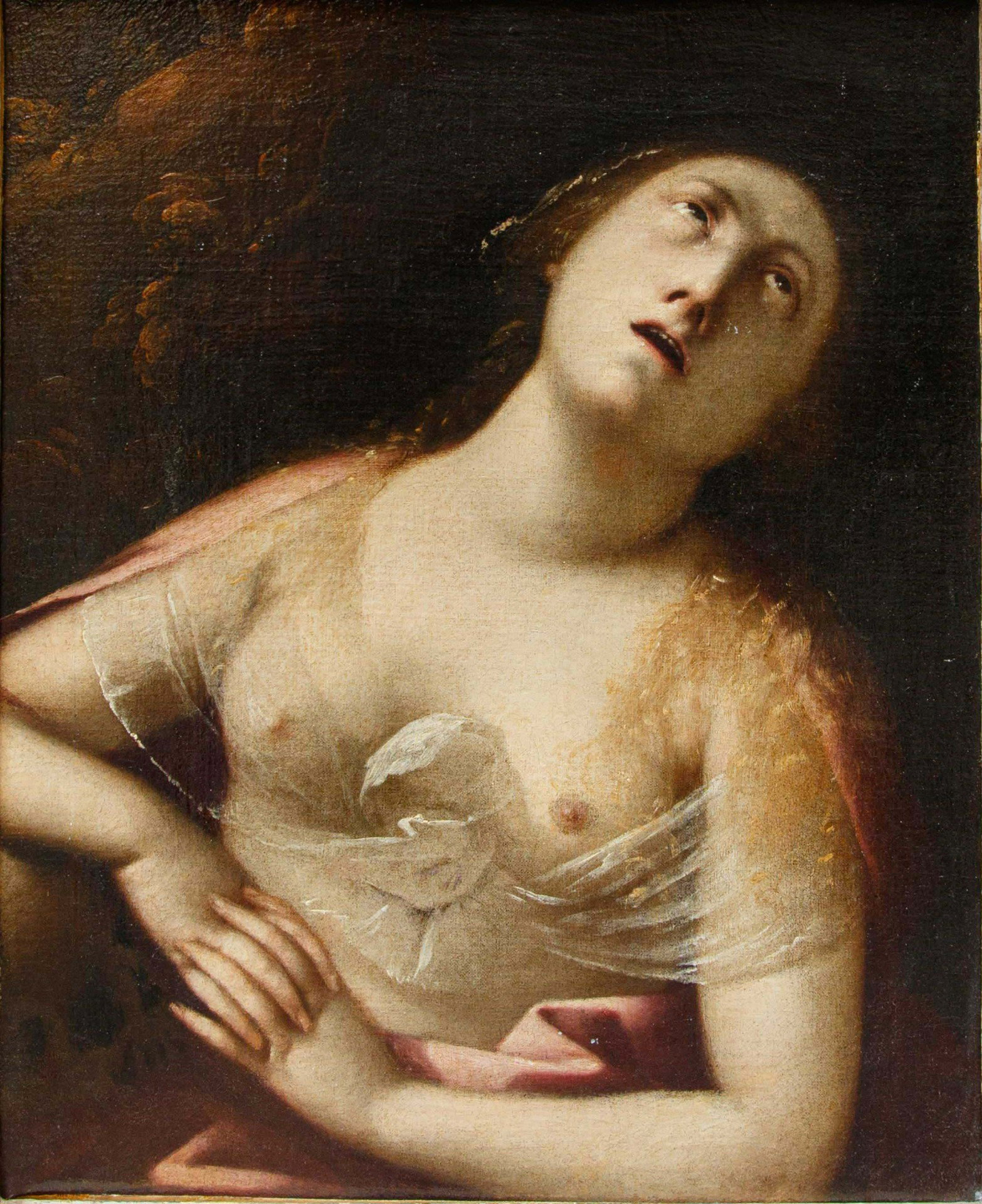 Workshop of Francesco Cairo (Santo Stefano in Brivio, 1607 – Milan, 1665), Penitent Magdalene